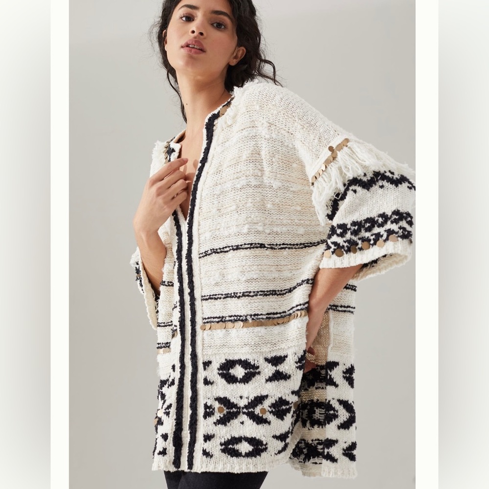 🌷ANTHROPOLOGIE EMBELLISHED SWEATER 🌷